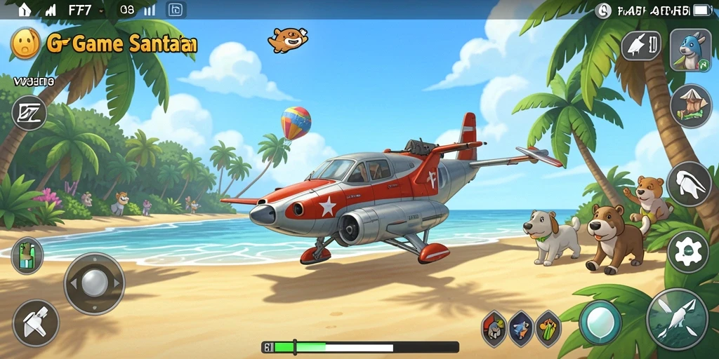 Tampilan gameplay F7F7 yang seru dan mengasyikkan.