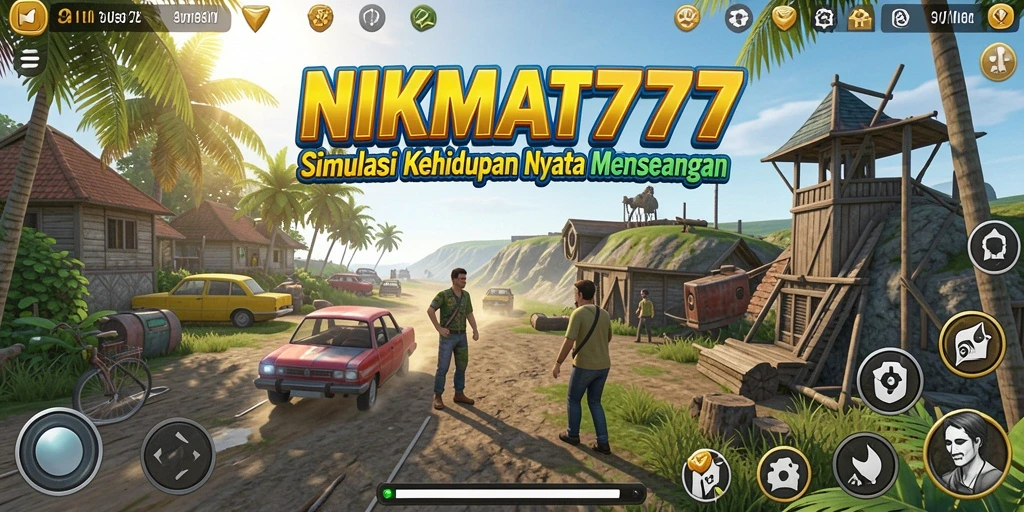 Screenshot NIKMAT777 menampilkan pengalaman gameplay simulasi yang realistis.