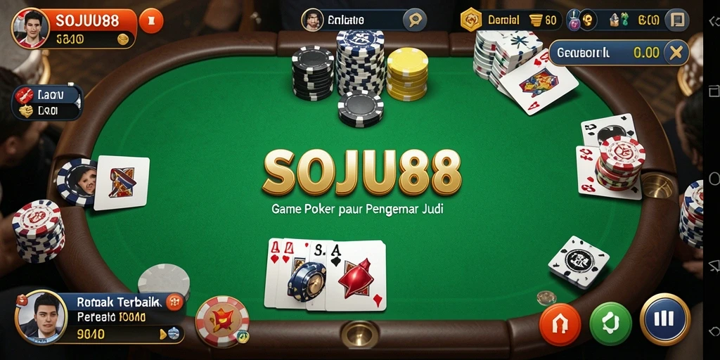 Tampilan gameplay SOJU88 yang menarik dan mendebarkan.