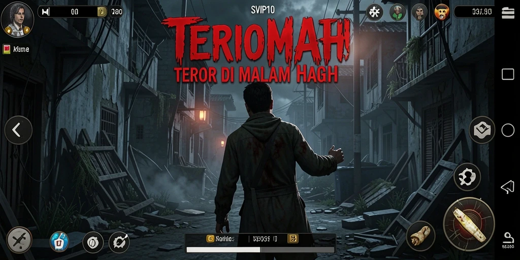 Screenshot menampilkan suasana mencekam dan gameplay menegangkan dari SVIP10.